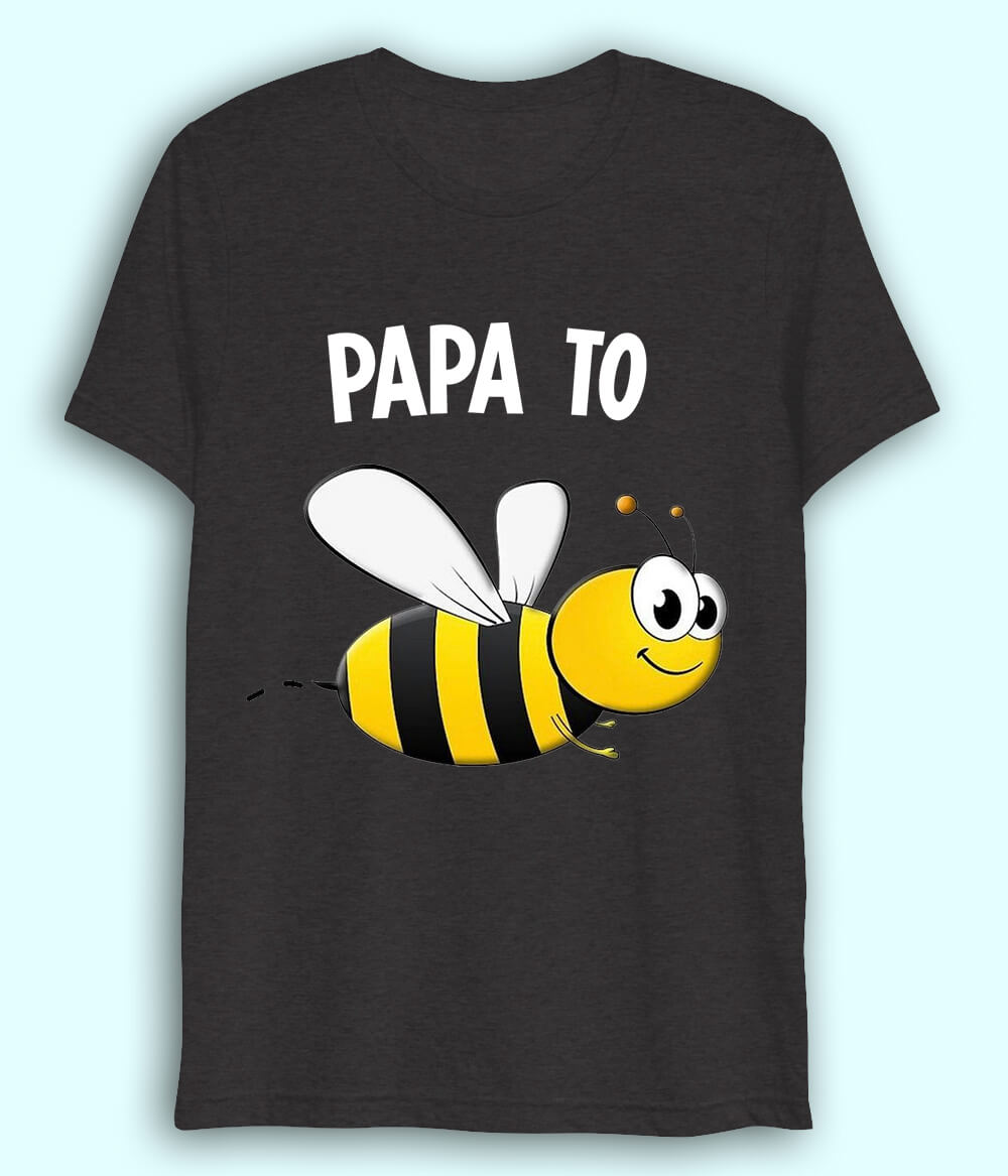 Charcoal Grey Dad to be Dri Fit T-Shirt