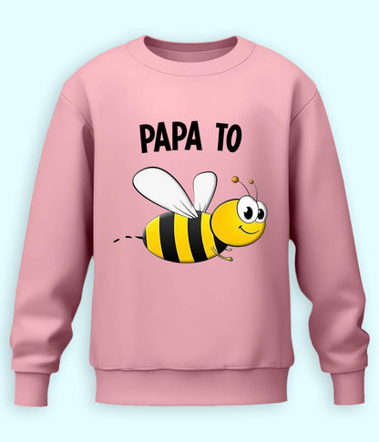 Light Pink Dad to be Sweatshirt