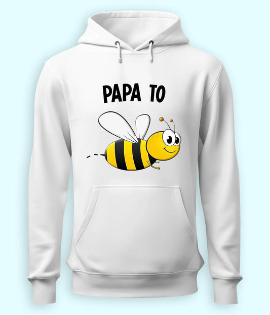 White Dad to be Hoodie