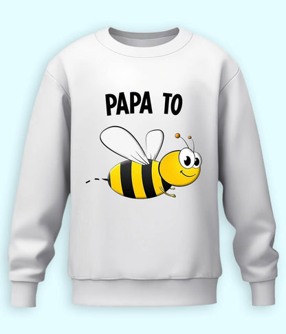 White Dad to be Sweatshirt