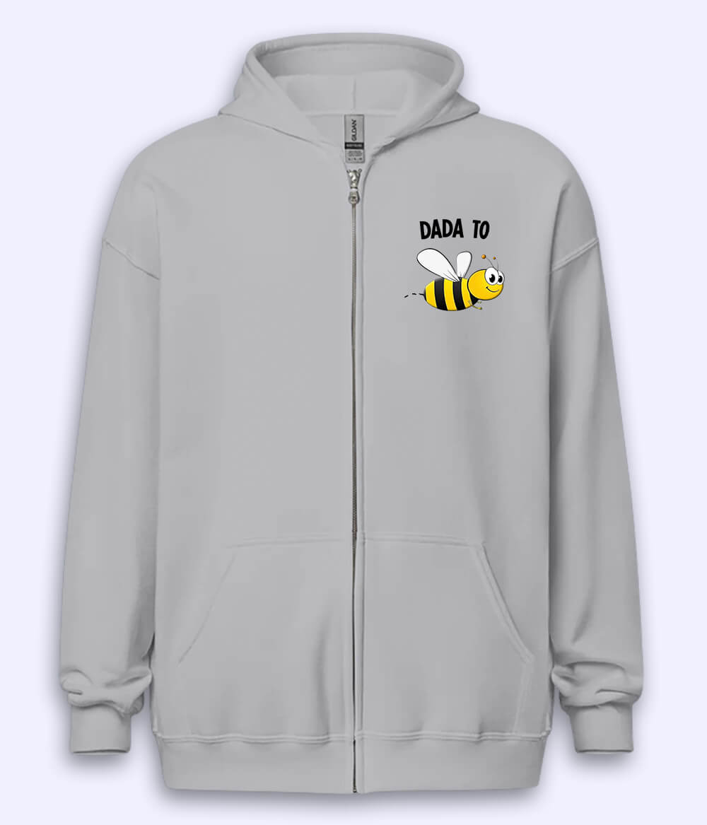 Dada to be Zipper Hoodie