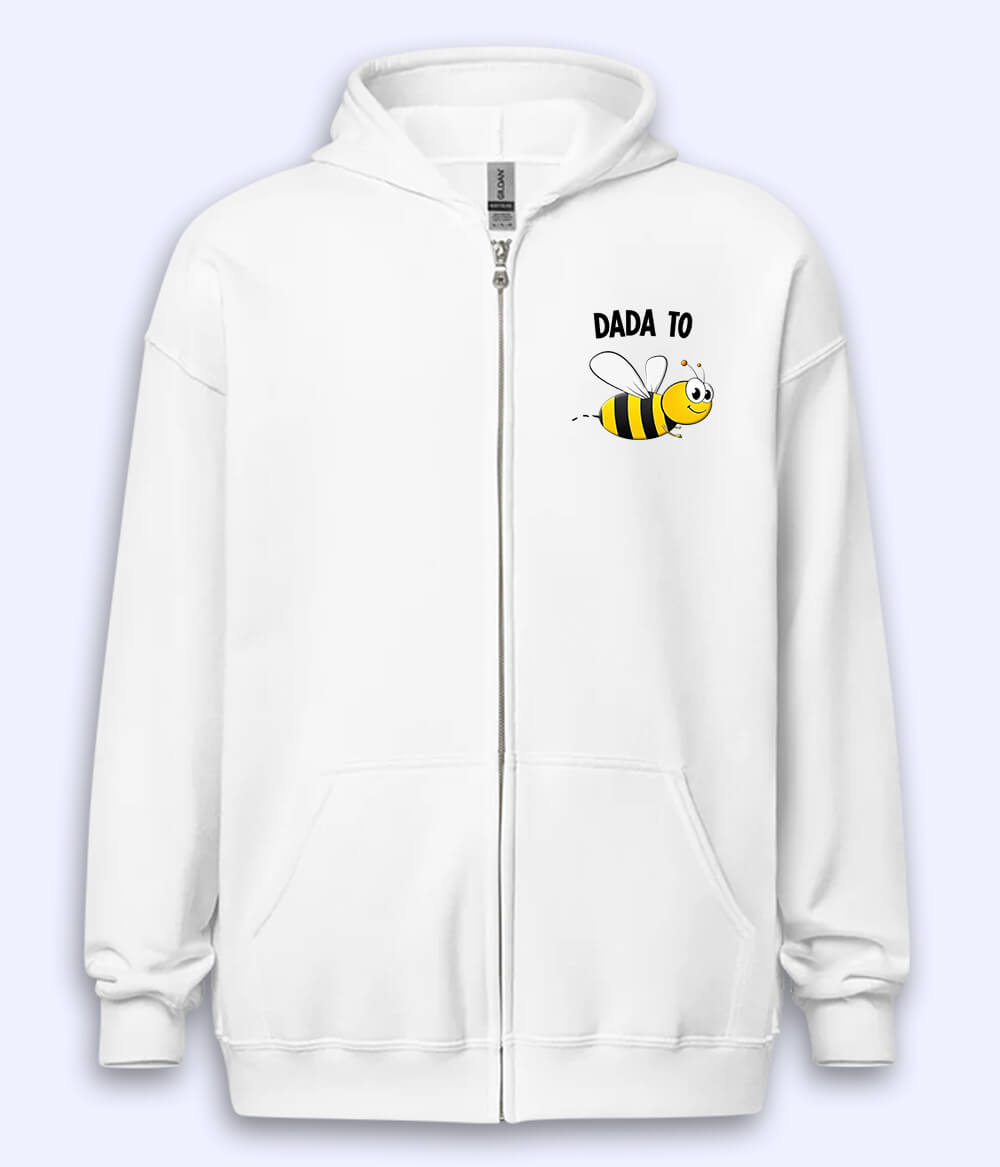 Dada to be Zipper Hoodie