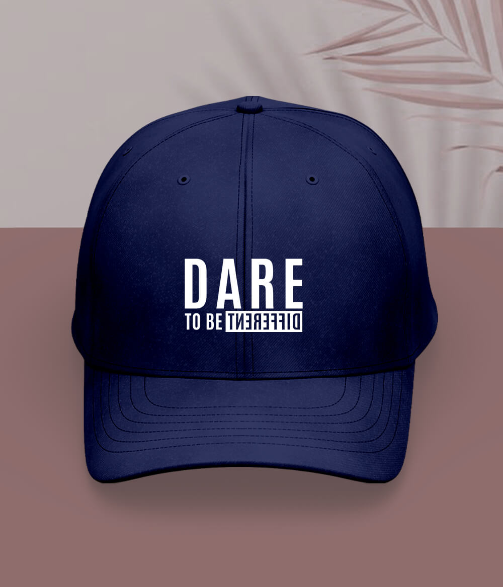 Navy Blue Dare Cap