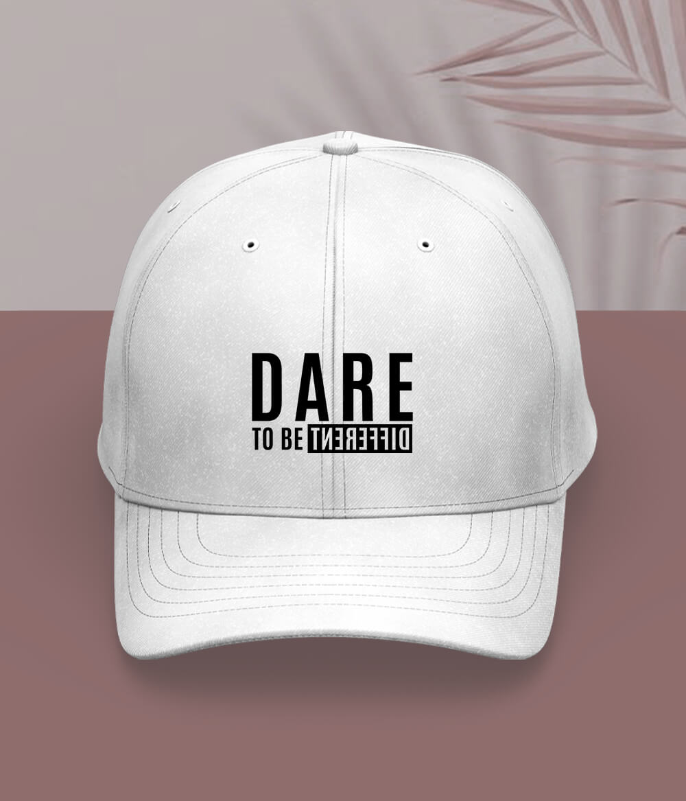 White Dare Cap