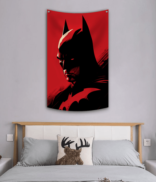 Dark Knight Minimalist Tapestry