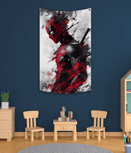 Deadpool Iconic Superhero Tapestry