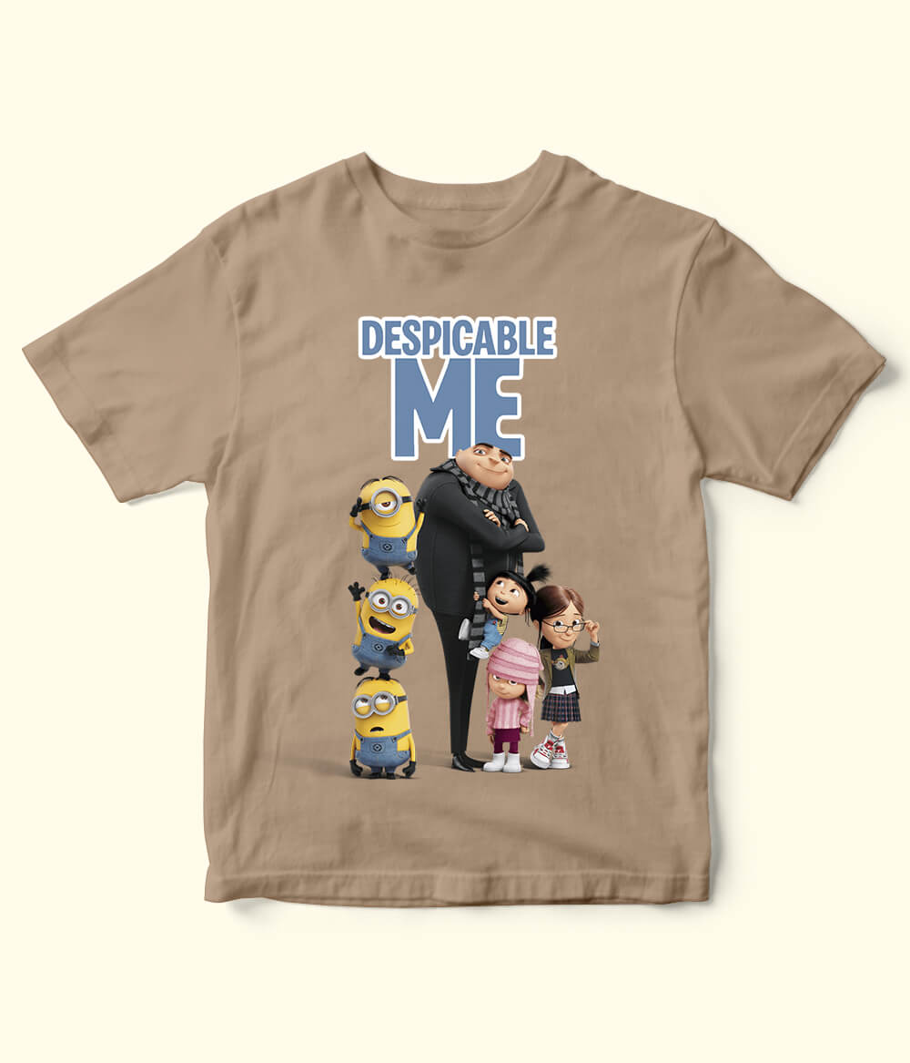 Despicable Me Beige Shirt for Kids