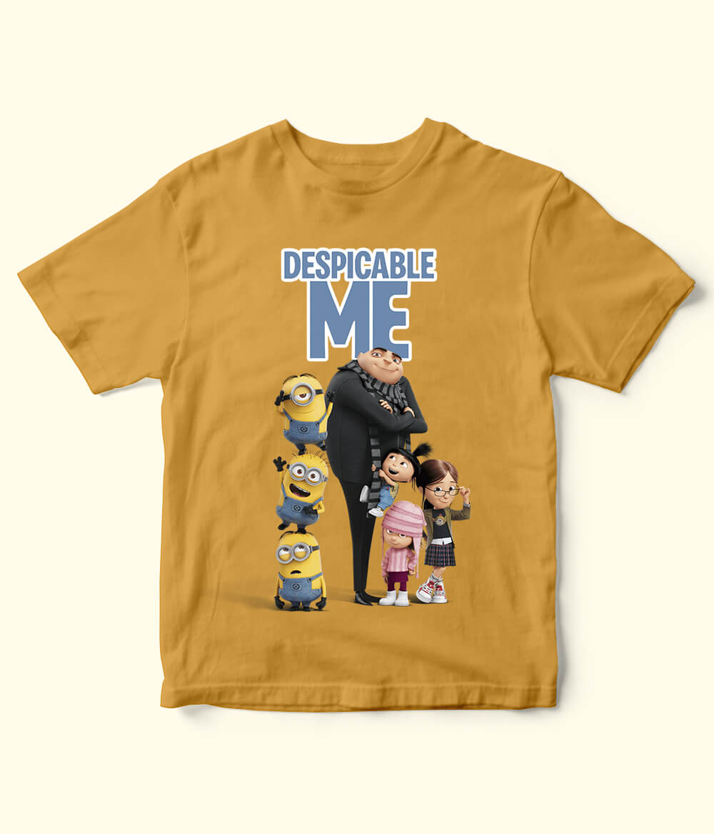 Despicable Me Mustard Shirt for Kids
