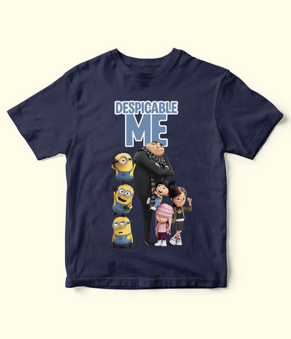Despicable Me Navy Shirt for Kids