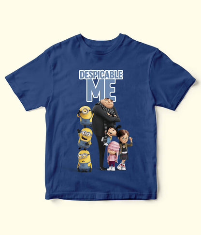 Despicable Me Royal Blue Shirt for Kids