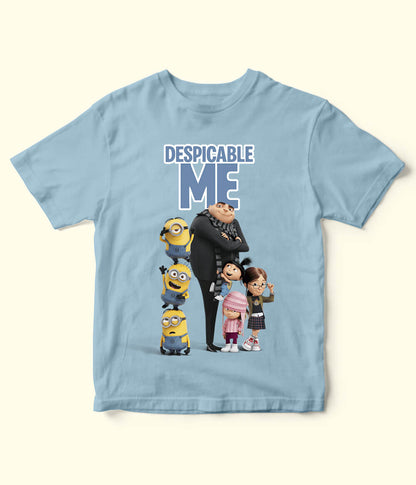 Despicable Me Sky Blue Shirt for Kids