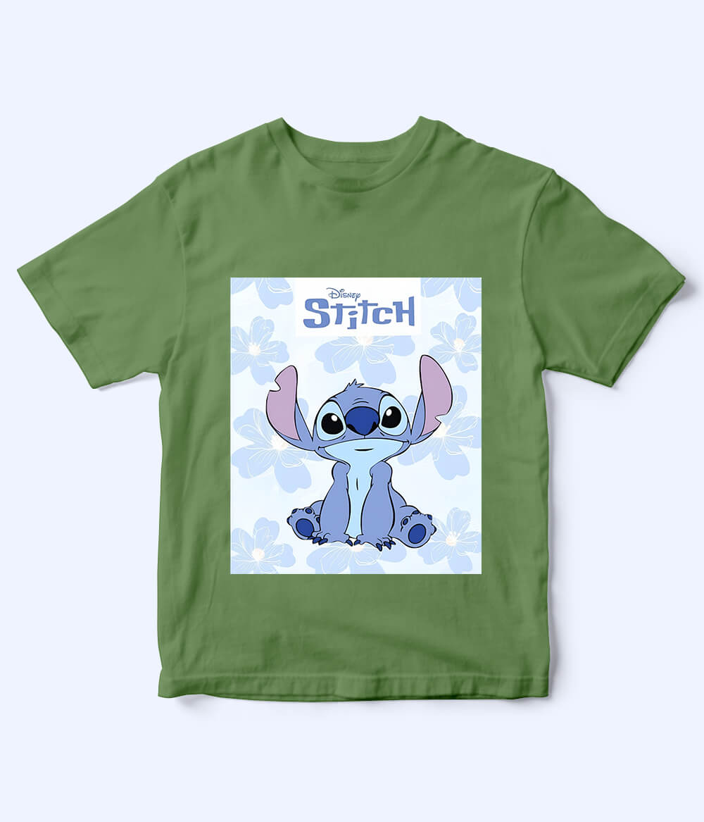 Disney Stitch Boys T Shirt – Cartoon Print Kids Tee Pakistan