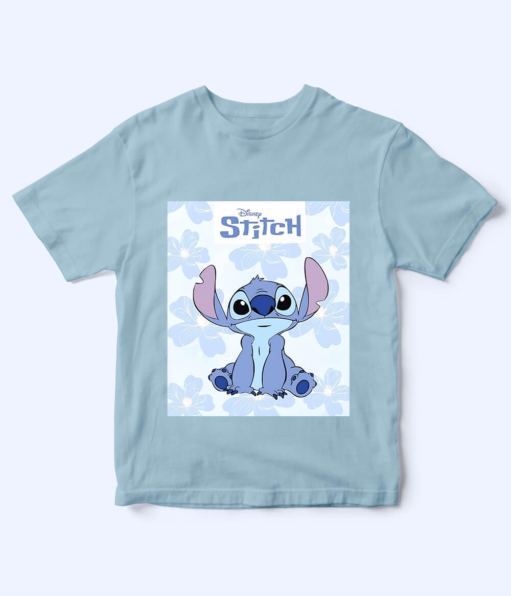 Disney Stitch Boys T Shirt – Cartoon Print Kids Tee Pakistan