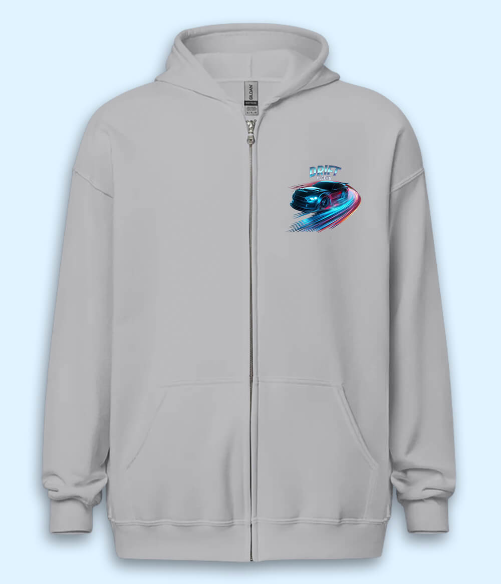 Drifting Drifit Zipper Hoodie