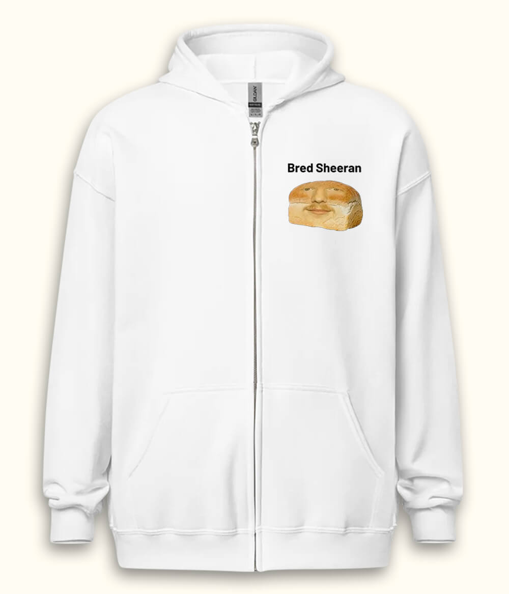 Ed Sheeran Zipper Hoodie (Unisex)