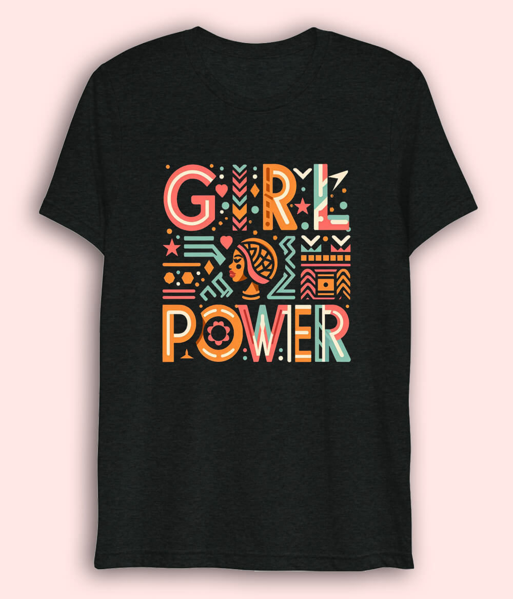 Black Empower Women Drifit T-Shirt