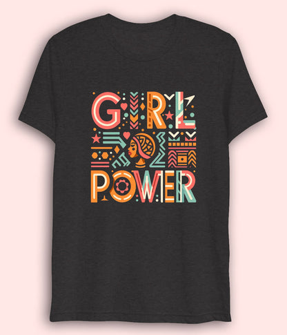 Charcoal Grey Empower Women Drifit T-Shirt