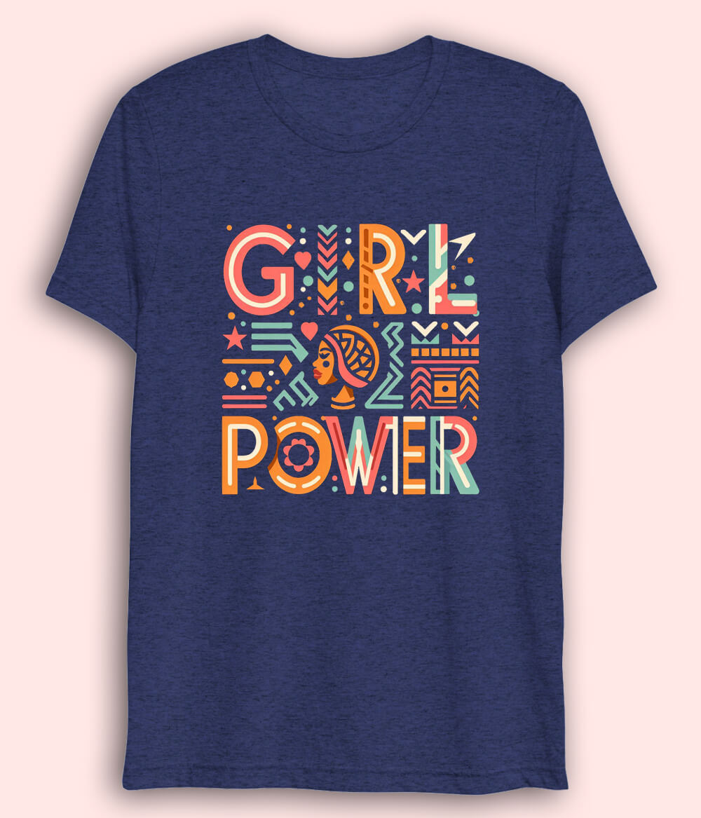 Navy Empower Women Drifit T-Shirt