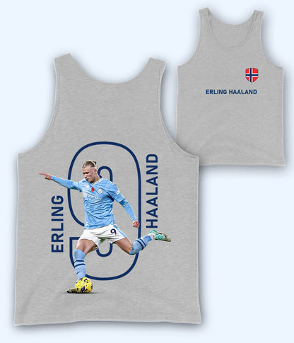 Erling Haaland Goal Machine Football Tank Top