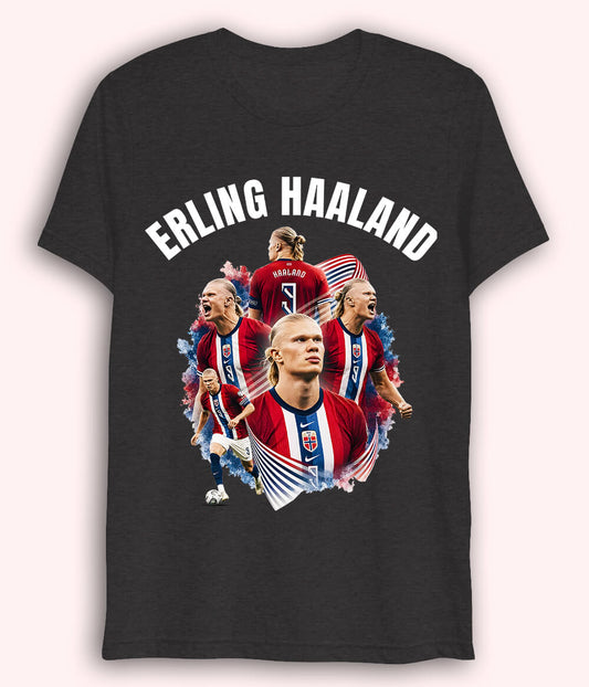 Erling Haaland Goal Scorer Dri Fit Football T-Shirt