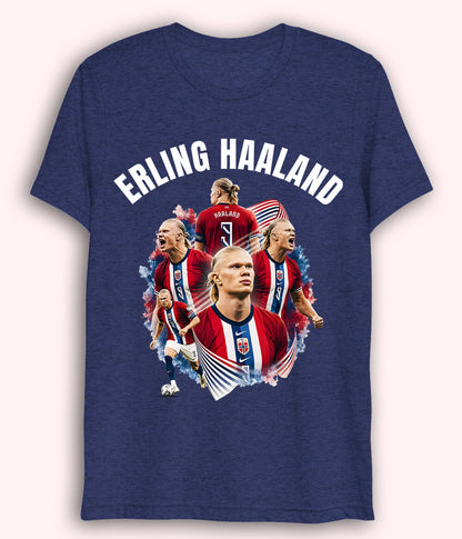 Erling Haaland Goal Scorer Dri Fit Football T-Shirt