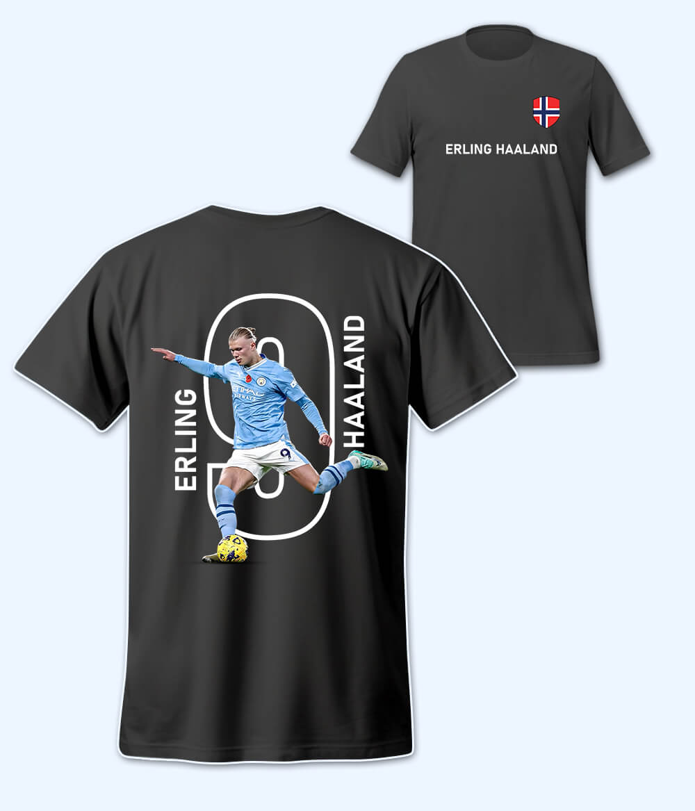Erling Haaland Manchester City Football T-Shirt 