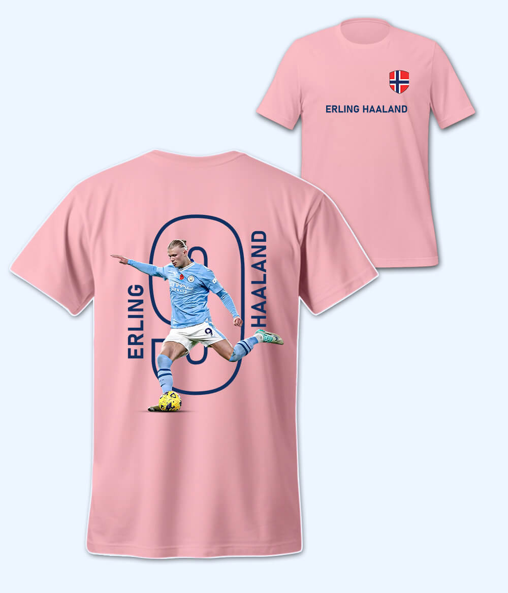 Erling Haaland Manchester City Football T-Shirt 