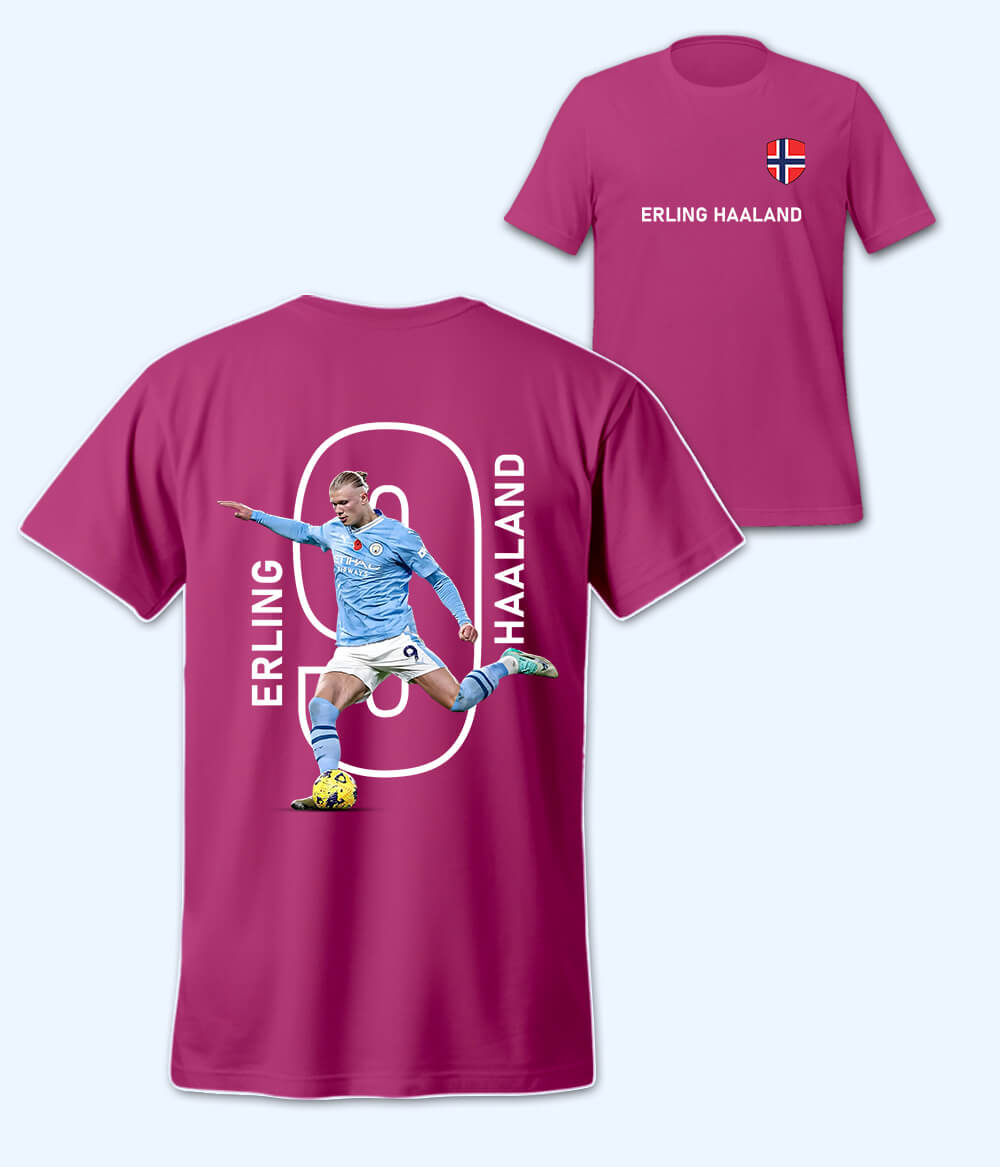 Erling Haaland Manchester City Football T-Shirt 