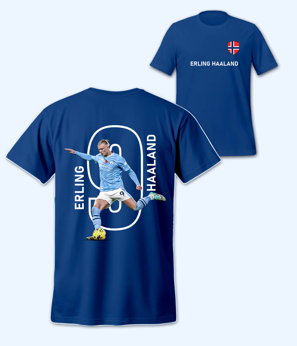 Erling Haaland Manchester City Football T-Shirt 