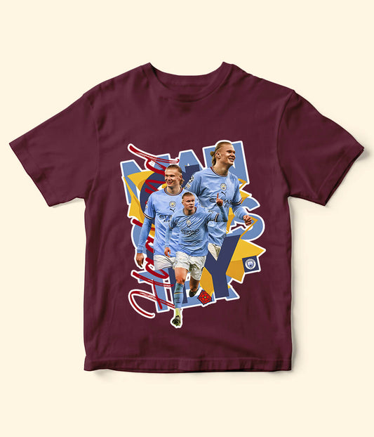 Erling Haaland Manchester City Kids Football T-Shirt