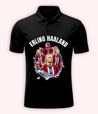 Erling Haaland Manchester City Polo T-Shirt