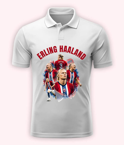 Erling Haaland Manchester City Polo T-Shirt