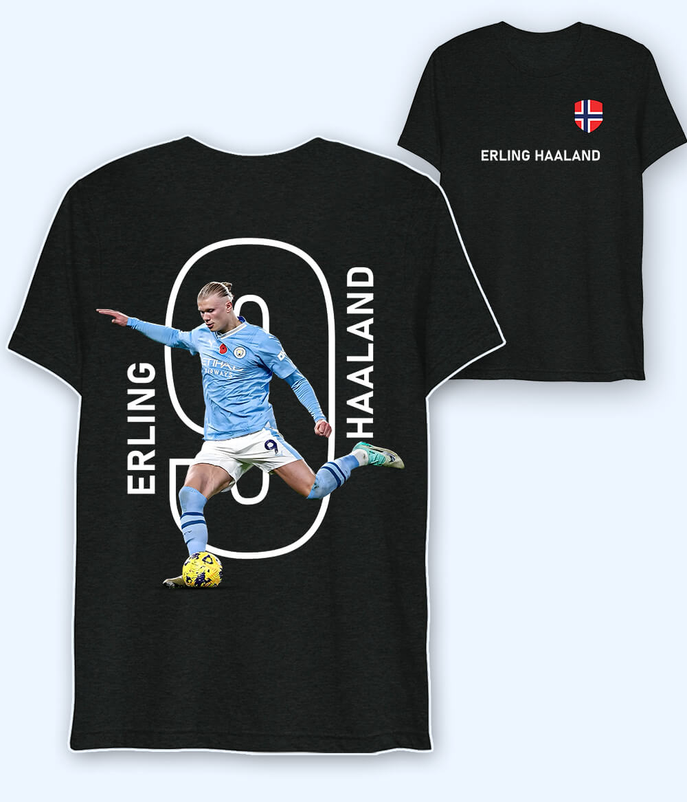 Erling Haaland Norway Graphic Dri Fit Football T-Shirt