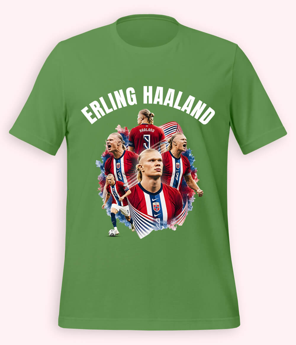 Erling Haaland Premier League Football T-Shirt