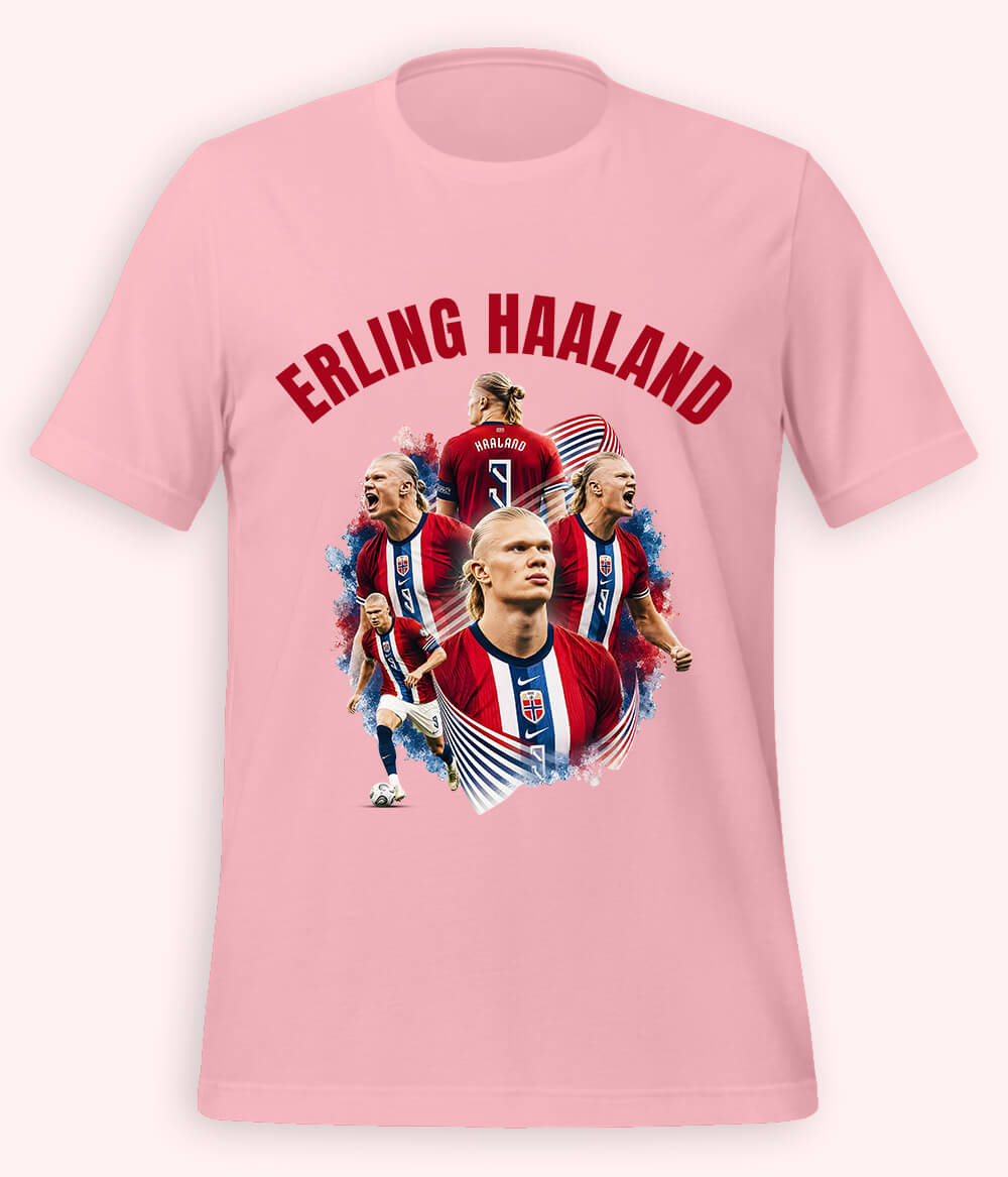 Erling Haaland Premier League Football T-Shirt