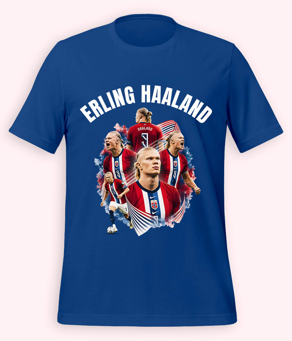 Erling Haaland Premier League Football T-Shirt