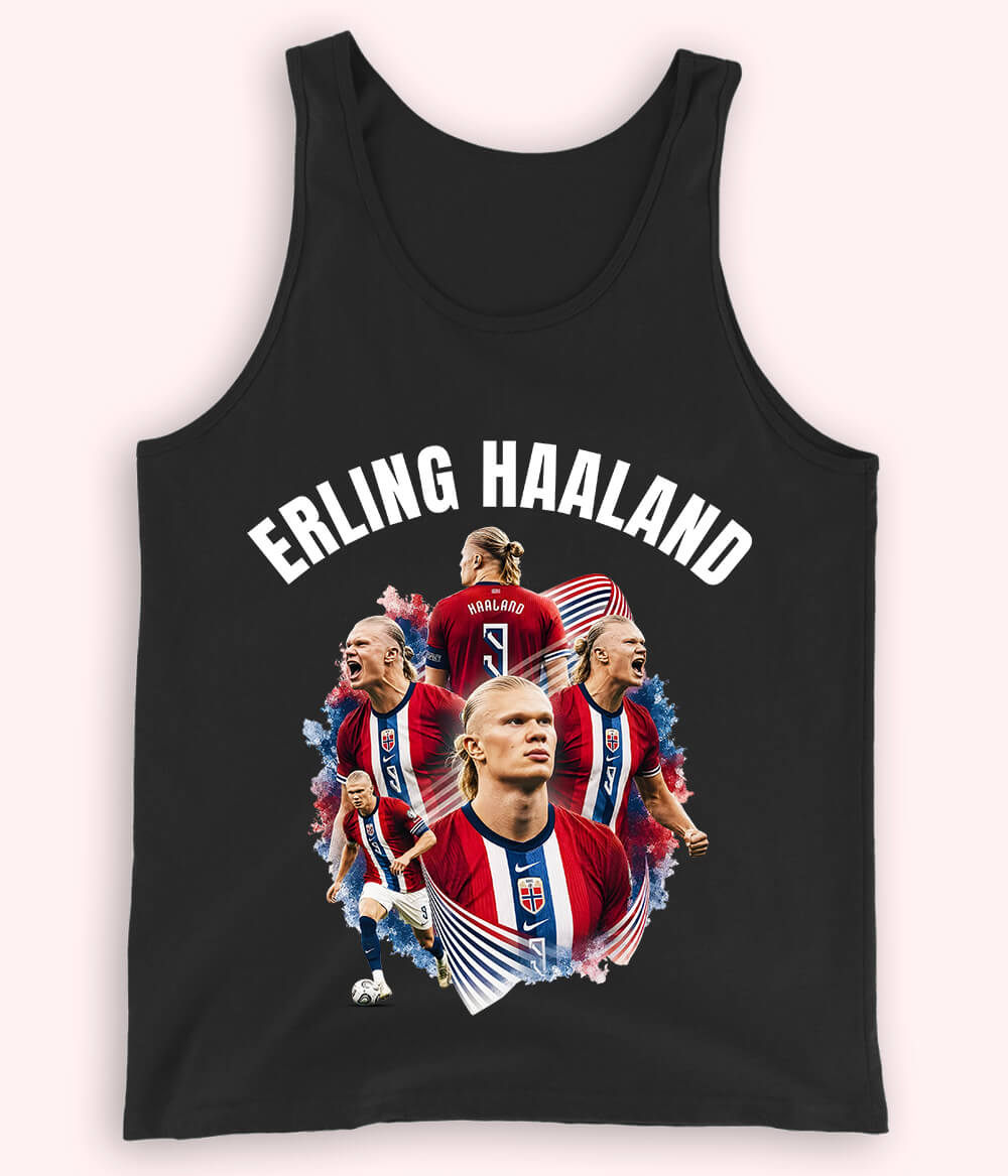 Erling Haaland Premier League Supporter Tank Top