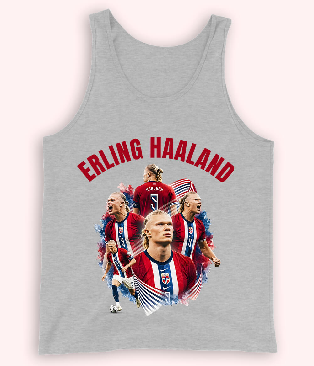 Erling Haaland Premier League Supporter Tank Top