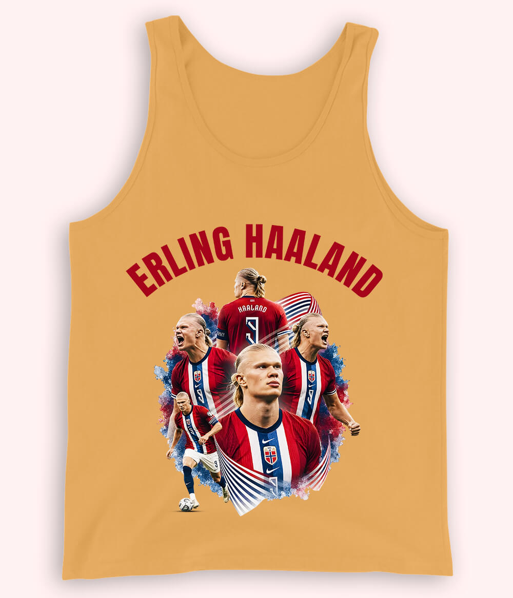Erling Haaland Premier League Supporter Tank Top