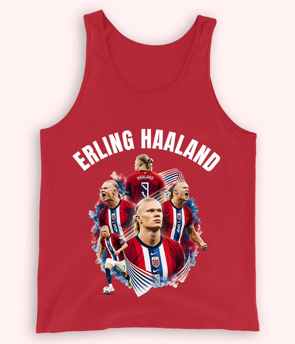 Erling Haaland Premier League Supporter Tank Top
