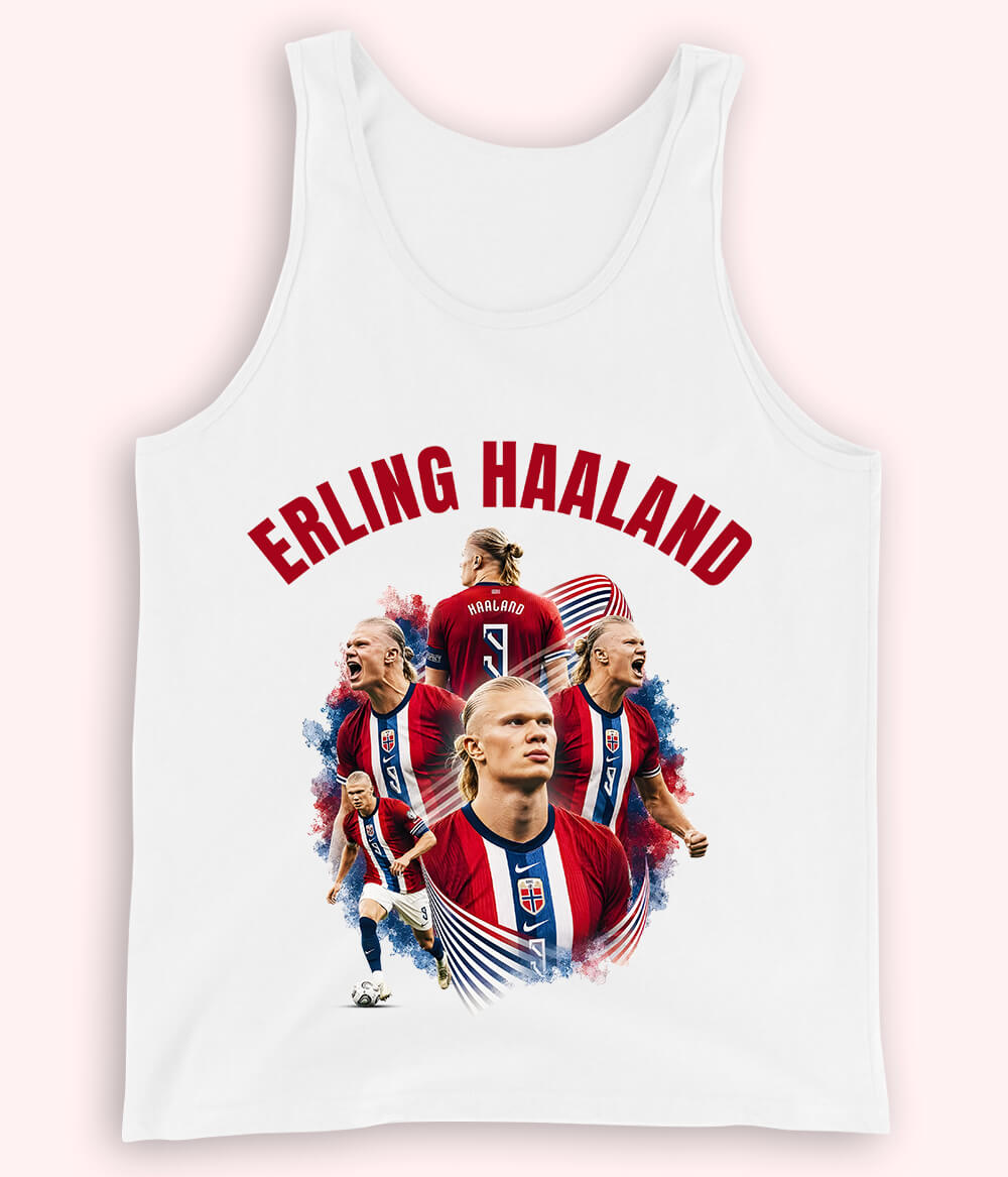 Erling Haaland Premier League Supporter Tank Top