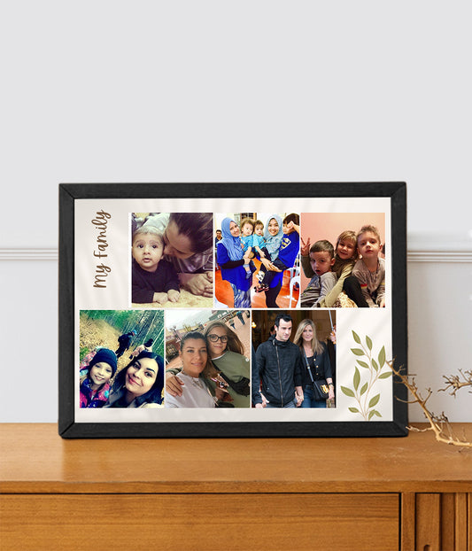 Customizable Family Photo Frame | Picture Frames