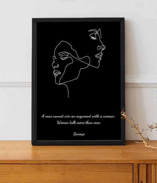 Line Are Frame Line Art Frames | Picture Frame | Home Decor