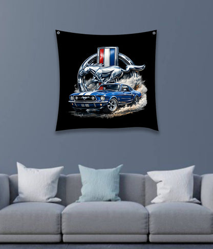 Ford Legendary Racing Car Tapestry