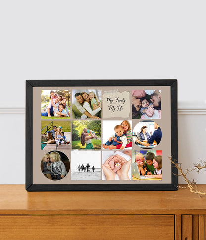 Framed Family Bonds | Customizable Photo Frame | Home Decor