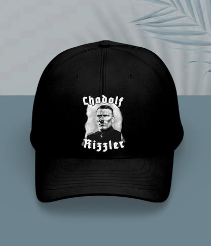 Black Funny Chad Cap