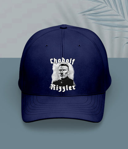Navy Blue Funny Chad Cap