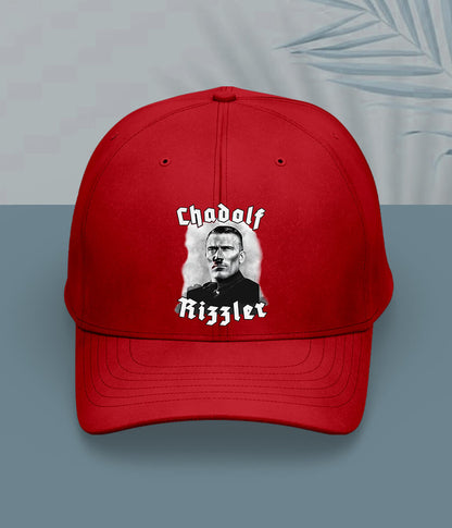 Red Funny Chad Cap