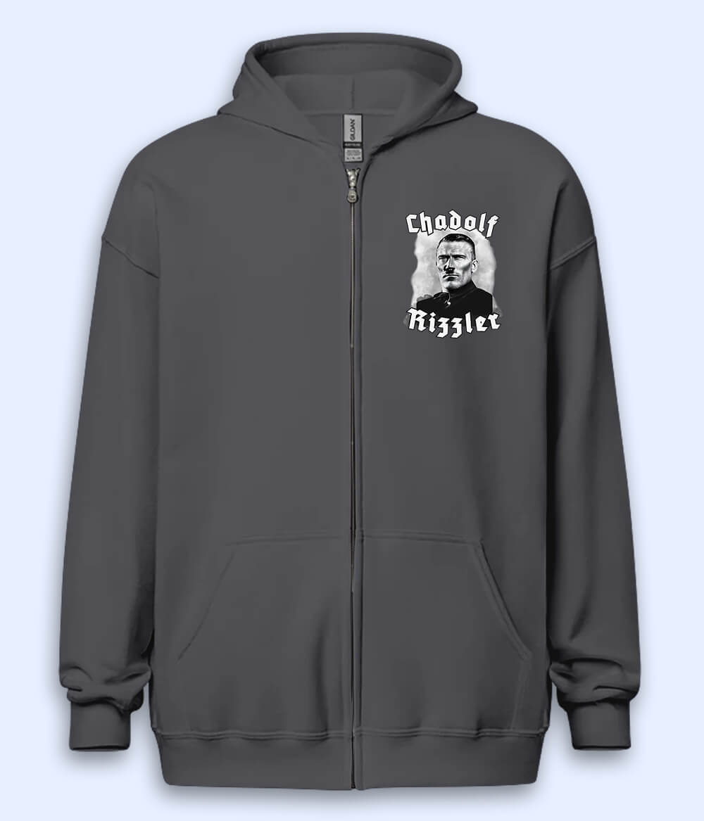 Funny Chad Zipper Hoodie