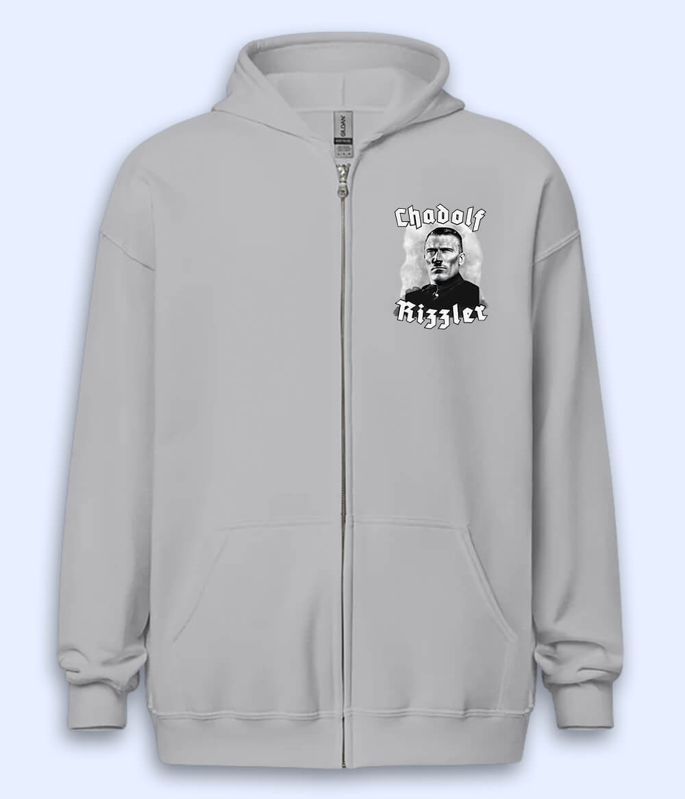 Funny Chad Zipper Hoodie